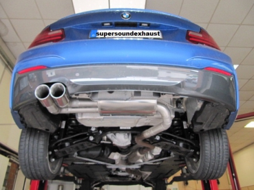 Edelstahl Sportauspuff für 4er BMW (einseitig)