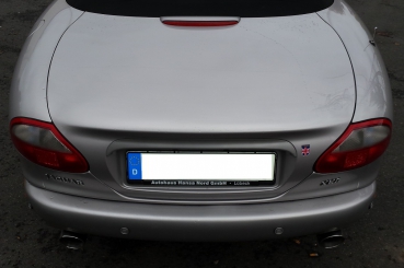 Edelstahl Sportauspuff für Jaguar XK8 / XKR (1996-2005)