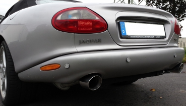 Edelstahl Sportauspuff für Jaguar XK8 / XKR (1996-2005)